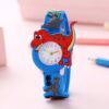Relógio Infantil Com Pulseira De Silicone Tema De Dinossauro E Conforto Suave Para Meninos Meninas