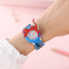 Relógio Infantil Com Pulseira De Silicone Tema De Dinossauro E Conforto Suave Para Meninos Meninas
